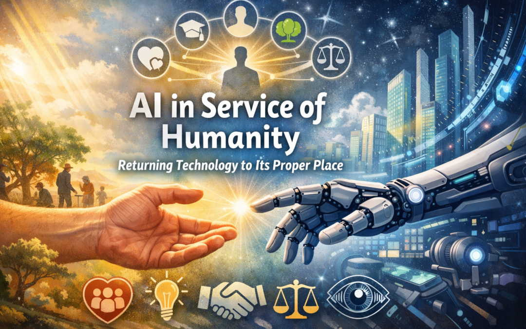 AI in Service of Humanity: Returning Technology to Its Proper Place